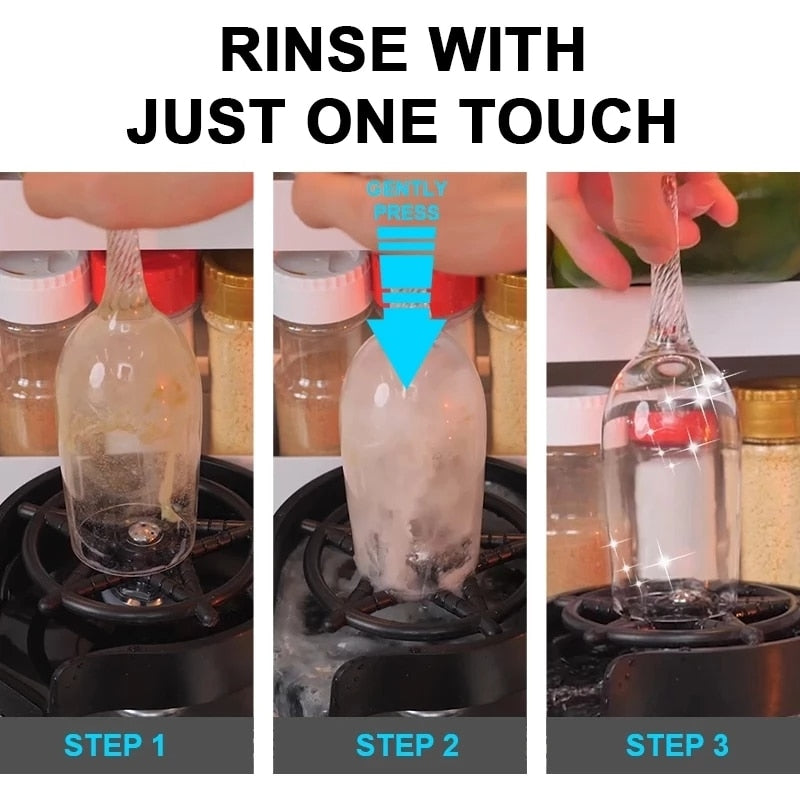 Glass Washer for Kitchen Sink